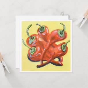 Carte Piments rouges chili