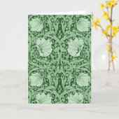 Carte Pimpernel Green, William Morris (Fleur jaune)