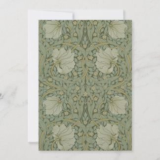 Carte Pimpernel par William Morris Vintage Floral Textil