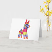 Carte Piñata (Fleur jaune)