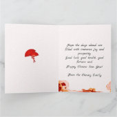 Carte Pinceau Circulaire Rouge Trait Calligraphie Chinoi (Intérieur)