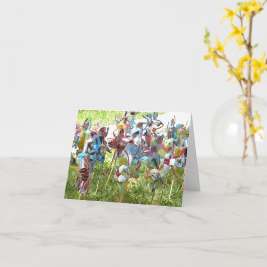 Carte Pinces (Fleur jaune)