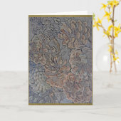 Carte Pine cones (Fleur jaune)