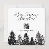 Carte Pine Tree Holiday Entreprise Entreprise Entreprise (Devant)