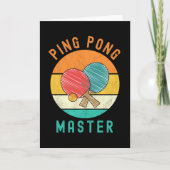 Carte Ping Pong Master (Devant)