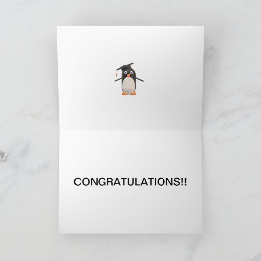 Carte Pingouin (Intérieur)