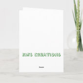 Carte Pingouin Anniversaire Avec Gâteau (Dos)