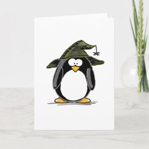 Carte Pingouin de sorcière