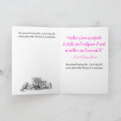 Carte Pink Cheetah Cubs Fabuleux Fête des Mères Soeurs (Intérieur)