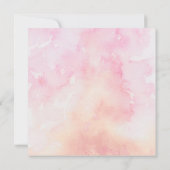 CARTE PINK COLUMBINE FLEURS D'EAU COULEUR D'EAU SPLASH B (Dos)