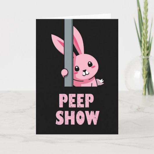 Carte Pink Creature Peep Show Card (Devant)