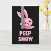 Carte Pink Creature Peep Show Card (Fleur jaune)