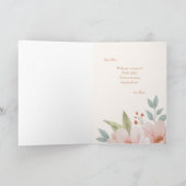 Carte Pink Dogwood pour la fête des mères (Intérieur)