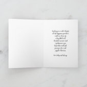 Carte Pink Floral Cousin Mariage Jour Félicitations (Intérieur)