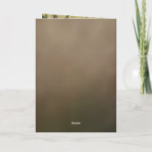 Carte Pink Floral Gold Clock Belated Birthday Card (Dos)