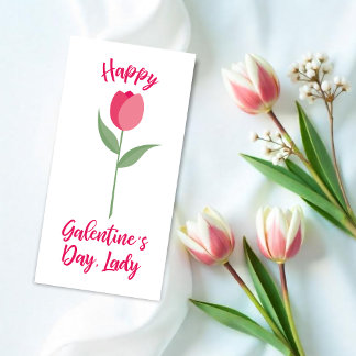 Carte Pink Happy Galentine´s Day for Best Friend