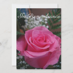 Carte Pink rose sympathie