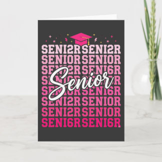 Carte Pink Senior for Girls, Graduation Gift for Senior