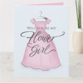 Carte Pink Serez-vous ma proposition de Mariage Flower G (Devant)