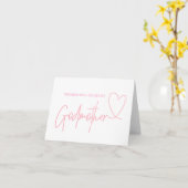 Carte Pink Serez-Vous Mon Godmère Proposition Cadeau (Fleur jaune)