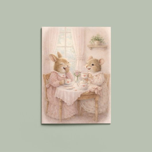 Carte Pink Valentine – A Gentle Note of Love