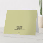 Carte Pink violet anniversaire art de pola.B.Alex Car (Dos)