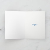 Carte Pink Water Lys on Blue Get Well Hip Surgery (Intérieur)