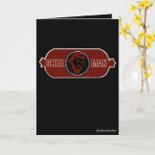 Carte pinpon es un muñeco ! (Fleur jaune)