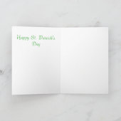 Carte pinte Guinness (Intérieur)