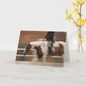 Carte Pinto anglais Abstrait (Fleur jaune)