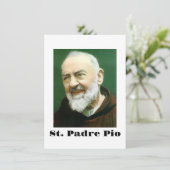 Carte PIO St. PADRE (Debout devant)