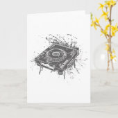Carte Pioneer CDJ-1000 Graffiti (Fleur jaune)