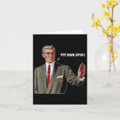 Carte Pipe Down Dip Funny (Fleur jaune)