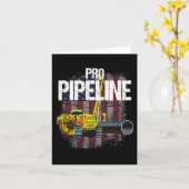 Carte Pipeline Welts Usa Drapeau Côté Boom Pipe Trump Gi (Fleur jaune)