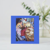 Carte Pique-nique agréable, Mexique (Debout devant)