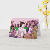 Carte Pique-nique Cherry Blossom (Fleur jaune)