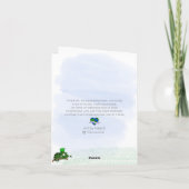 Carte Piqûre de la Saint-Patrick (Dos)