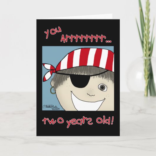 Carte Pirate Boy (Devant)
