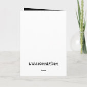 Carte Pirate et monogramme (Dos)