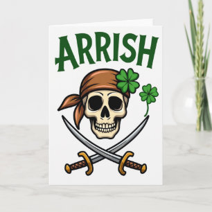 Carte pirate irlandaise Arrish