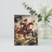 Carte Pirate Père Noël (Debout devant)