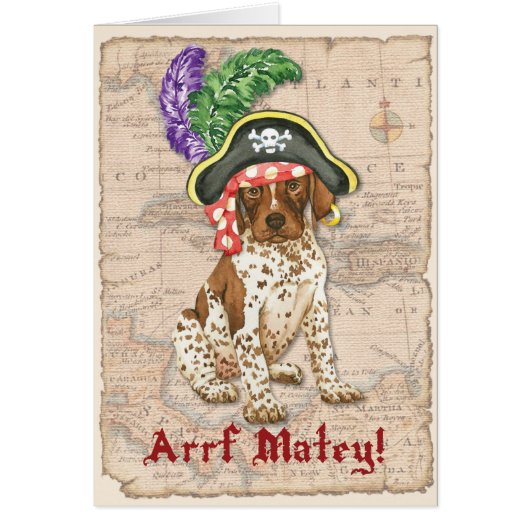 Carte Pirate Pointeur Allemand (Devant)