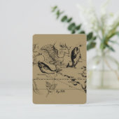 Carte Pisces Constellation Hevelius 1690 févr19 - 20 mar (Debout devant)