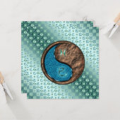 Carte Pisces et Serpent de Terre (Devant/Arrière en situation)