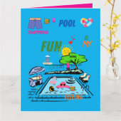 Carte Piscine Amusement (Fleur jaune)