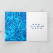 Carte Piscine Anniversaire (Intérieur)