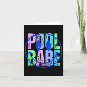 Carte Piscine Baby Famille Vintage Correspondance amusan