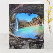 Carte Piscine de Hamilton - Austin le Texas (Fleur jaune)