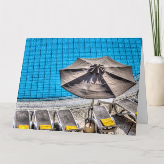 Carte Piscine De Vacances (Devant)