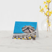 Carte Piscine De Vacances (Fleur jaune)